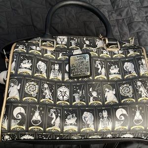Nightmare Before Christmas Tarot Cards Crossbody Bag